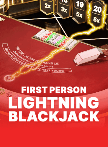 First Person Lightning Blackjack